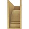Ekena Millwork 10"W x 30"D x 20"H Classic Pescadero Rough Cedar Woodgrain TimberThane Corbel, Primed Tan CORUR10X30X20PECRCPR - alternate 5